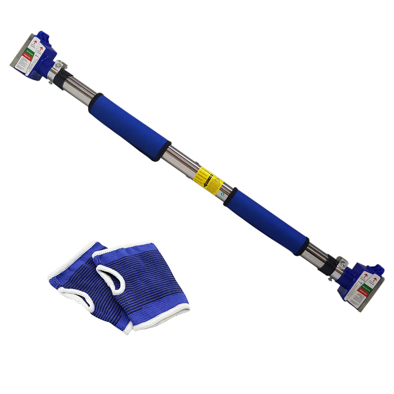 LAFILLETTE Door Frame Stretch Rod Without Screw Horizontal Bar Home Gym Load 300 Kg (Blue) (B0B2VW8251) Amazon Price History, Amazon Price Tracker