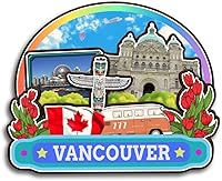 Vista 30 de Nanaimo British Columbia Canada - Imán de madera para nevera, colección de madera 3D, hecho a mano, recuerdos de la ciudad de viaje, imán