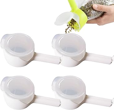 365Home Bag Clips With Pour Spout