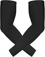 HDE Kids Arm Compression Sleeves - Basketball Shooting Sleeves for Youth Sports, Cooling UV Protection, Football Baseball 1 Pair