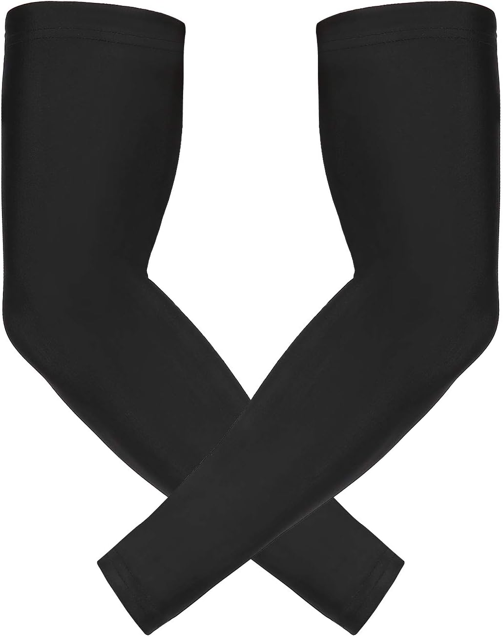 HDE Kids Arm Compression Shooting Sleeves Youth Sport Sun Protection 1 Pair | Youth Arm Sleeve, For Boys And Girls, Support Muscles, Sun Protection, Anti-Slip Silicone Grip, Baseball Basketball Football