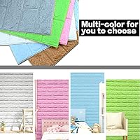 Vista 20 de 20 paneles de pared 3D plateados, cobertura de 29 pies cuadrados, adhesivo imprimible con paneles de pared de espuma de polietileno autoadhesivos