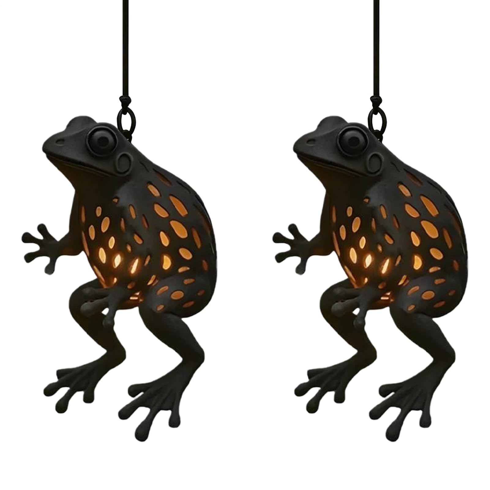 Lumière de grenouille extérieure lot de 2 lampes de jardin étanches
