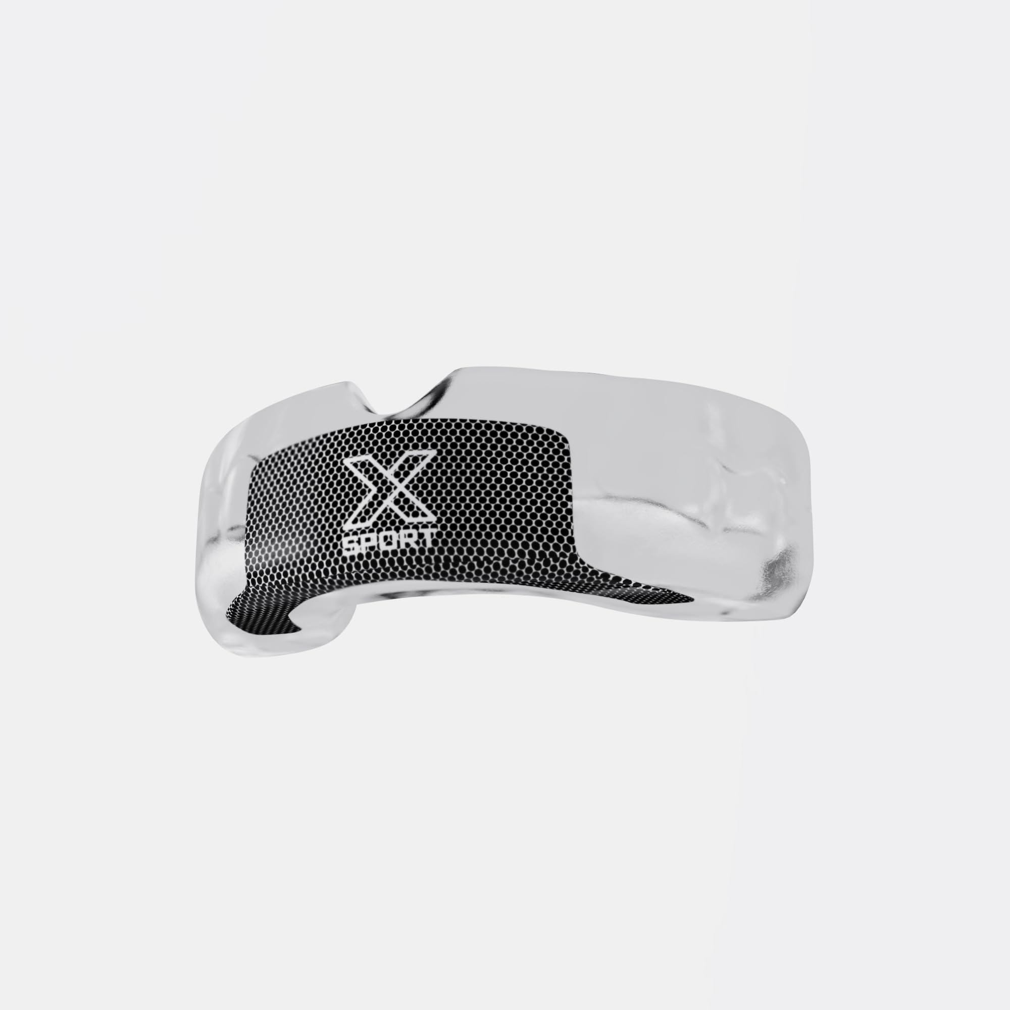 XSport Carbon Fiber Mouthguard – Professional-Grade Protection, Designed by Dental Experts for Maximum Impact Absorption (Clear, Medium)