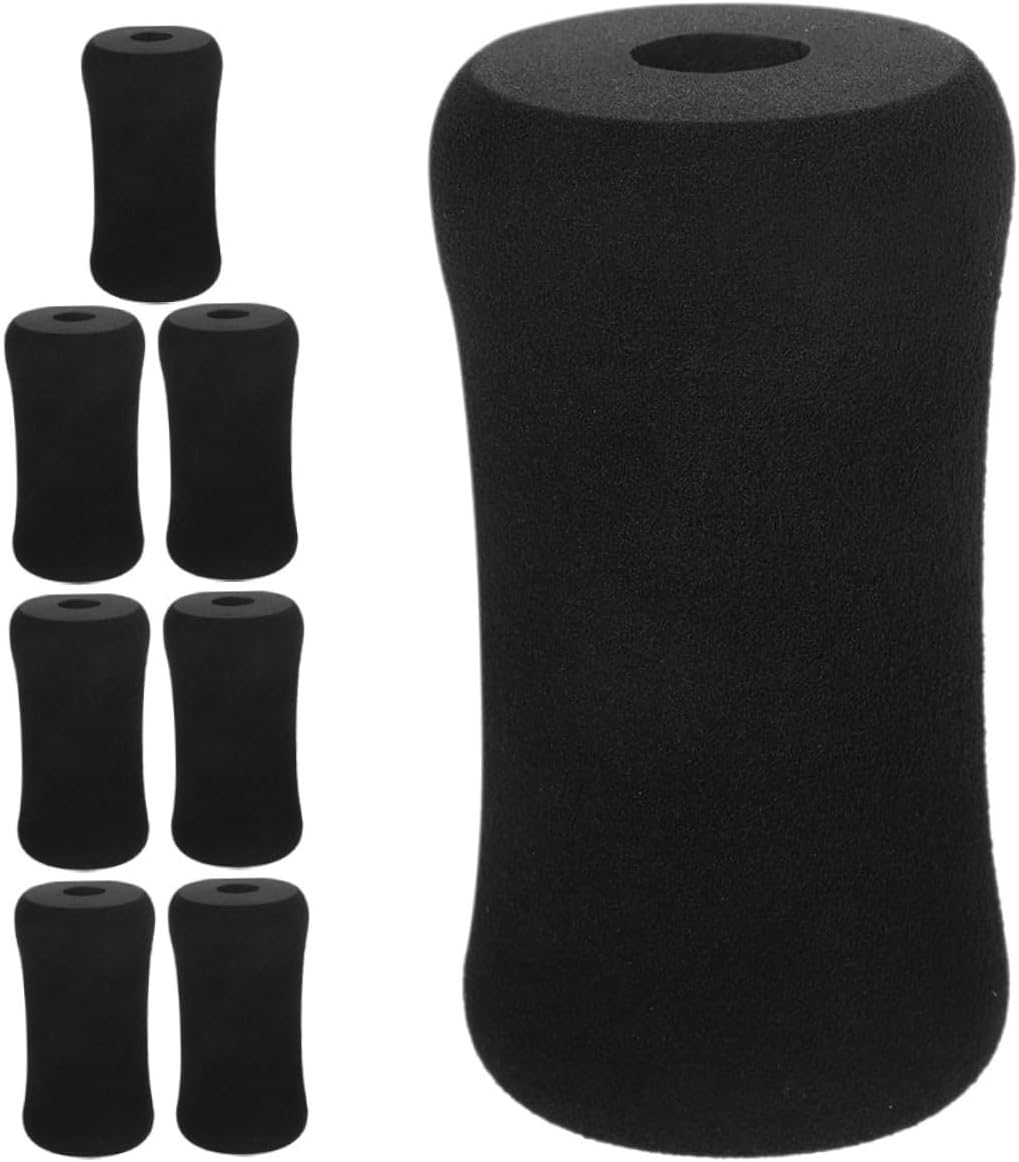 VICASKY 8Pcs Soft Foot Roller Covers for Leg Extension Machine Durable Replacement Pads for Home Gym Exercise Equipment Easy to Install and Maintain