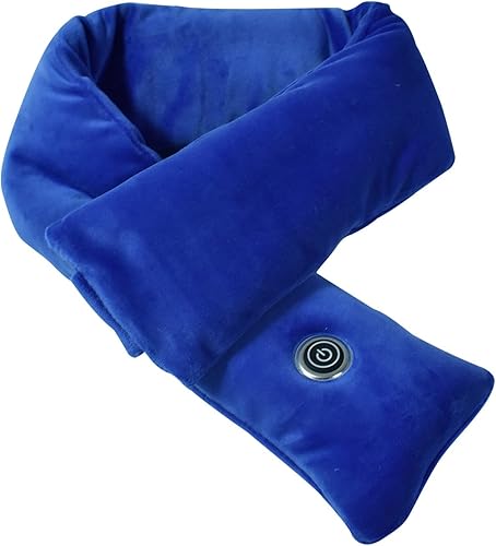 Bufanda térmica para mujeres, USB, hombres, calentador de cuello para microondas, almohadilla térmica para el cuello, envoltura de cuello para clima