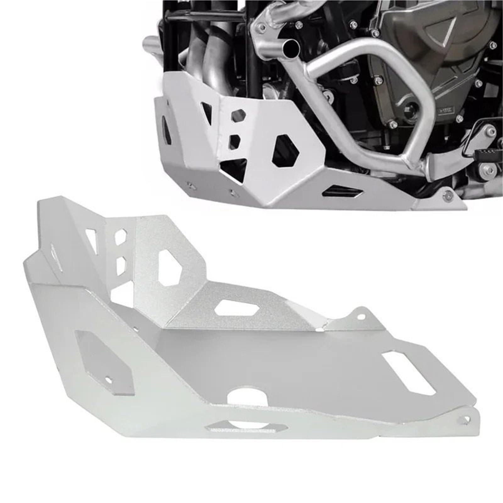 Per Suzuki VStrom 800 DL800 2023 2024 Piastra paramotore protezione pancia motore copertura motore Base del Motore(Black)