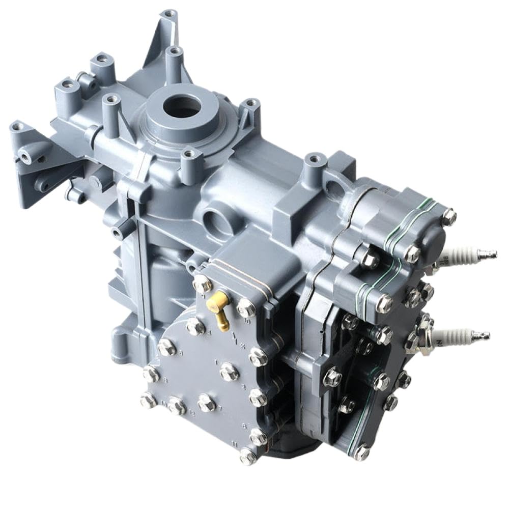 Conjunto de cárter 6B4-15100 6B4-15100-00-1S 6B4-15100-00 Compatible con Motor fueraborda 2T 9.9HP 15HP 15D 9.9D Series