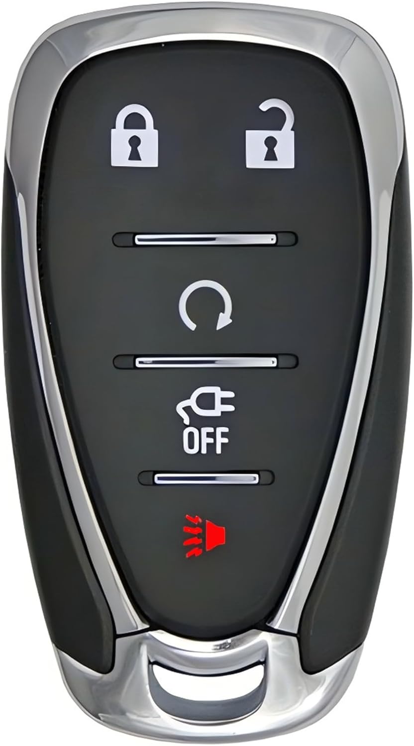 Smart Key for Chevrolet Bolt 2017-2023, Alliskeys 5-Buttons Proximity Remote Control Key Fob Replacement for Chevy Bolt 2017-2023 HYQ4ES 4+1 Buttons Charge
