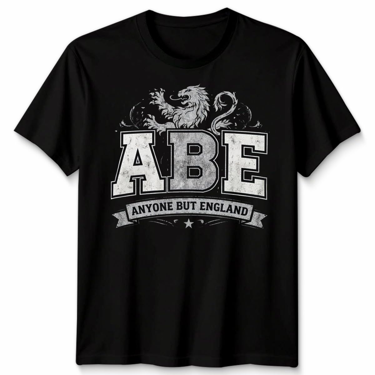 Abe Anyone But England Scotland Navy Tshirt Funny Antiengland Football Soccer Rugby Rivalry Fan Gift Tee Unisex Sizes Unisex 5XL