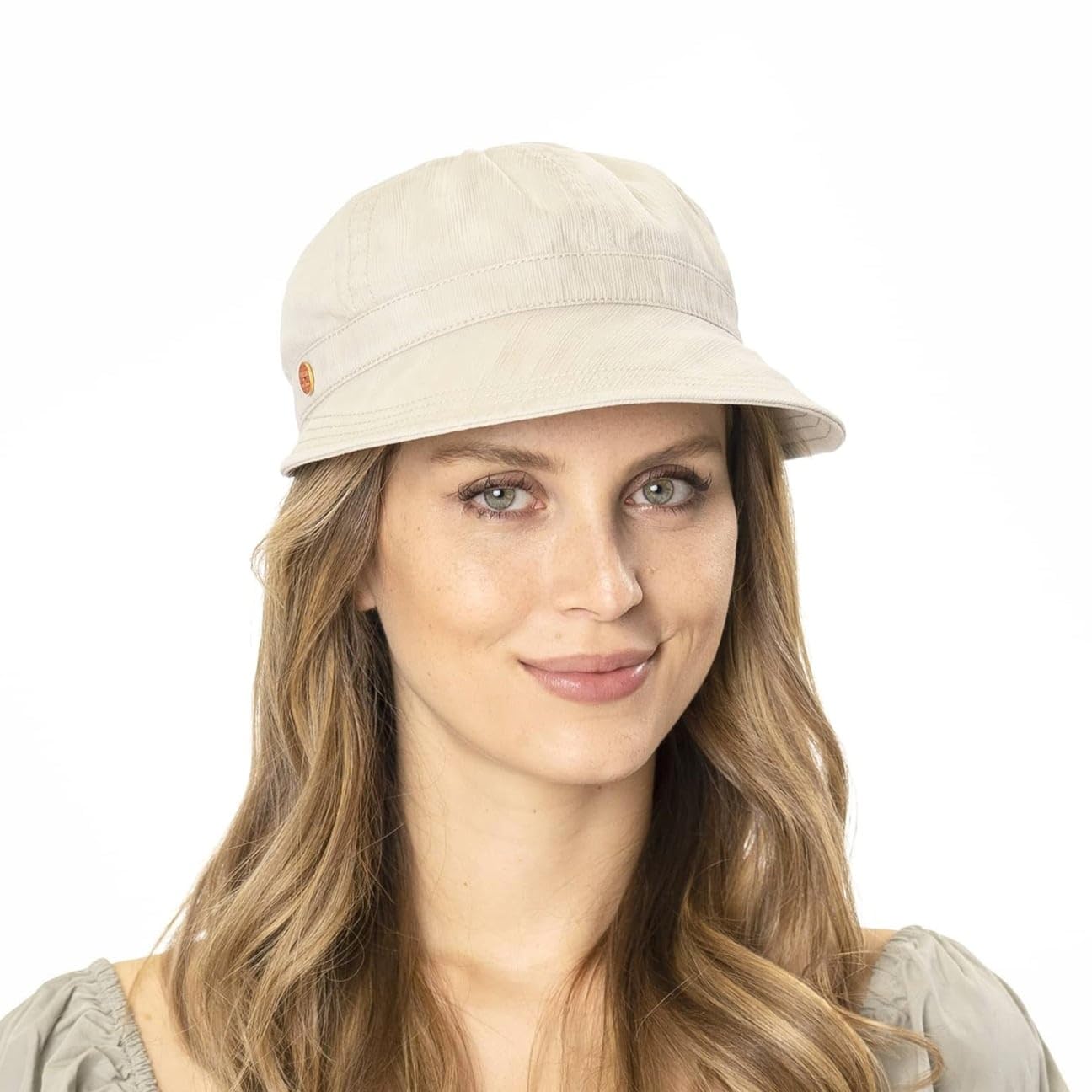 Mayser Visiere Angelina Femme - Made in The EU Casquette pour Le Soleil de avec Printemps-ete Ete