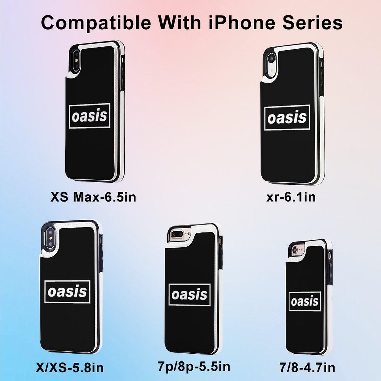 Amazon.co.jp: iPhone X/XSケース 手帳型 オアシス OASIS バンド