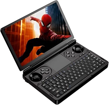 WEELIAO GPD Win Mini 2025 AMD Ryzen AI 9 HX 370, 7 Inches Mini Handheld Win 11 PC Video Game Console Gameplayer 1920X1080 Touchscreen Laptop Tablet PC (Black, 32GB RAM+2TB SSD)