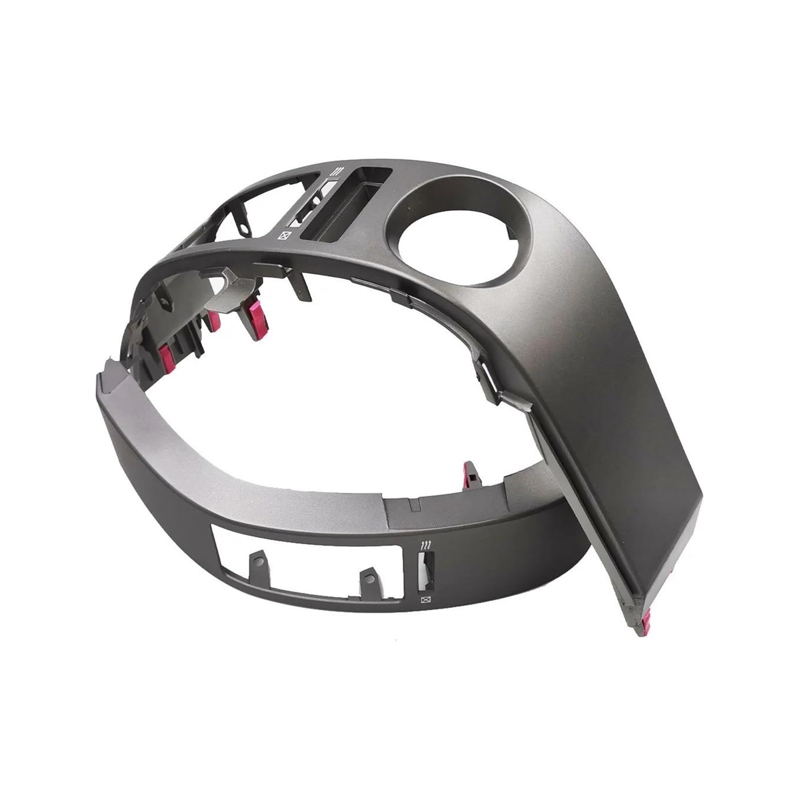 Copertura Bocchetta Aria Cruscotto Interno Centrale Auto Non Si Danneggia Facilmente Accessori Lunghi Pannello Aria Per Toyota Per Prius 2004-2009 Uscita aria condizionata Auto(C)