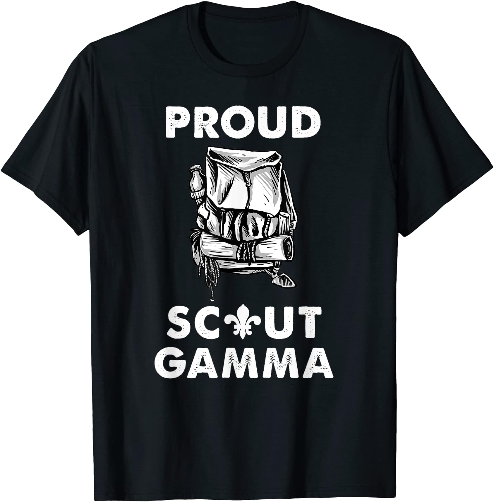 Proud Scout Gamma Camping Scouting Lover T-Shirt