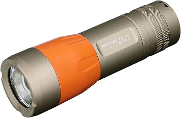GENTOS OW-033D LED Flashlight, 550 Lumens Brightness, 8 Hours of Practical Lighting, Dust Resistant, Water Resistant, 3.2 ft 1 m Waterproof, 3 AA Batteries Used, Owl