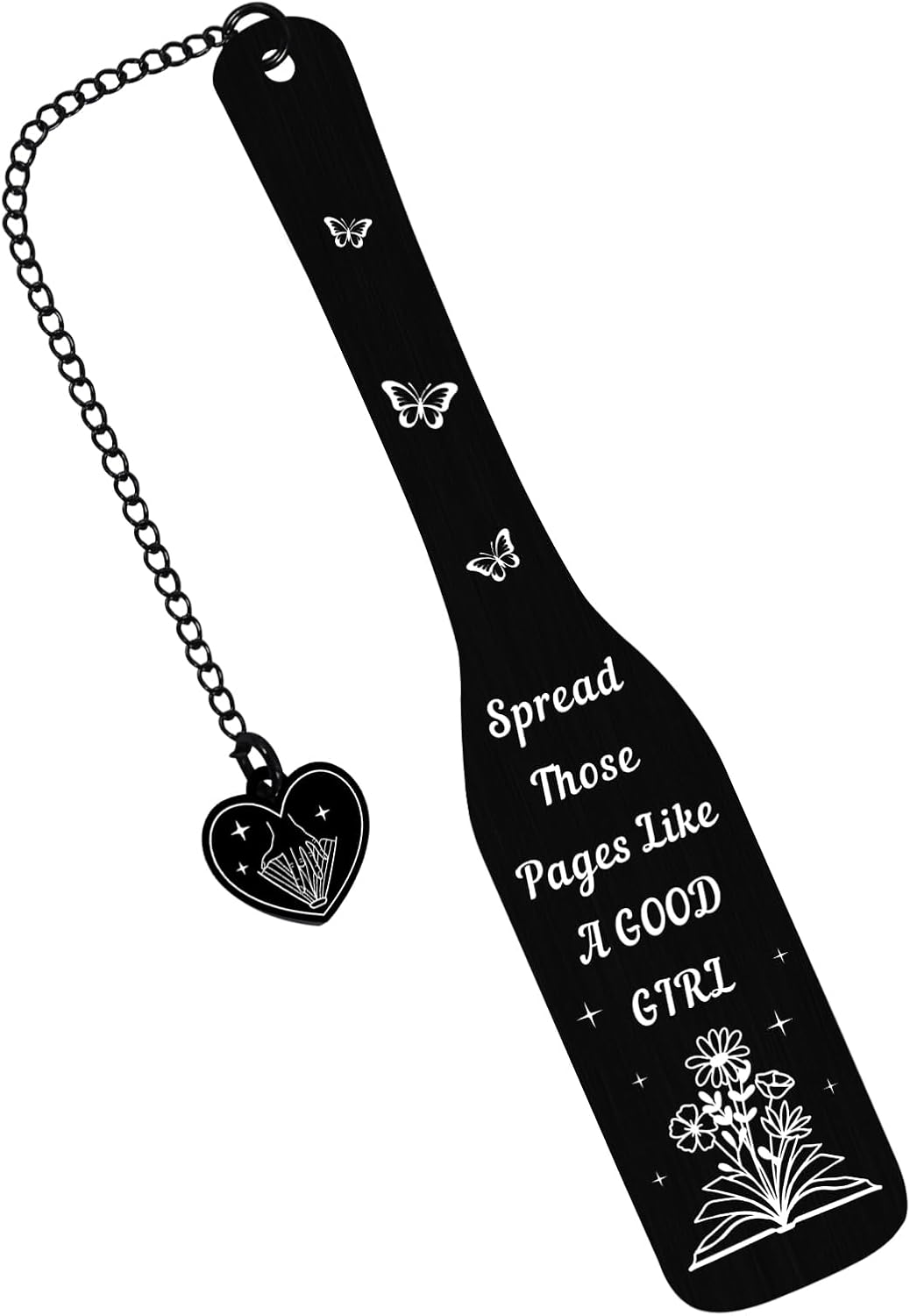 Good Girl Bookmark, Christmas Stocking Stuffers for Women Adults, Dark Romance Bookmarks, Gag Gifts for Book Lover Friends, Book Accessories for Reading Lovers, Novelty Bookish Gifts for Reading Women