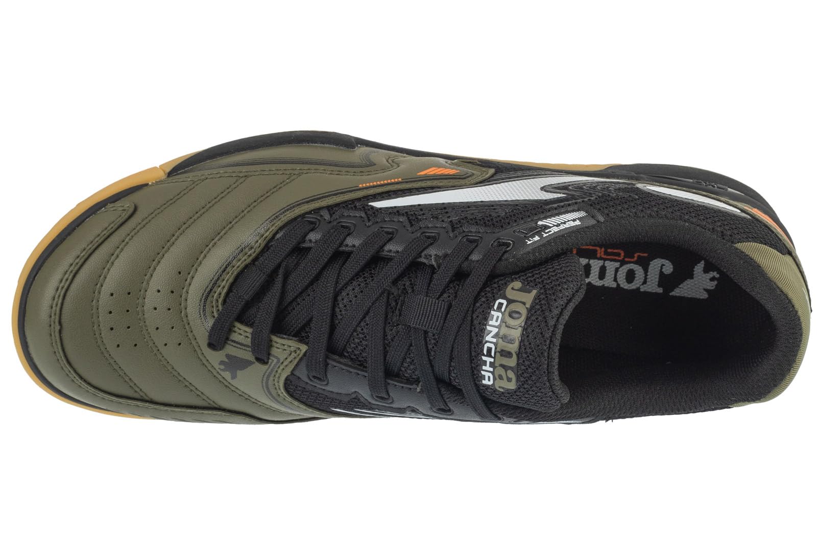 Joma Cancha 2512 IN Chaussures de sport en salle homme Noir/vert