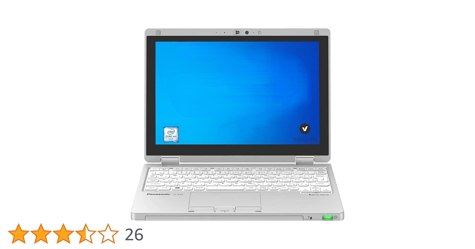 ➁-L419-Panasonic CF-RZ5 ノートパソコン AC付き 1点 Panasonic CF-RZ5 中古 レッツノート 選べるカラー Office Win10