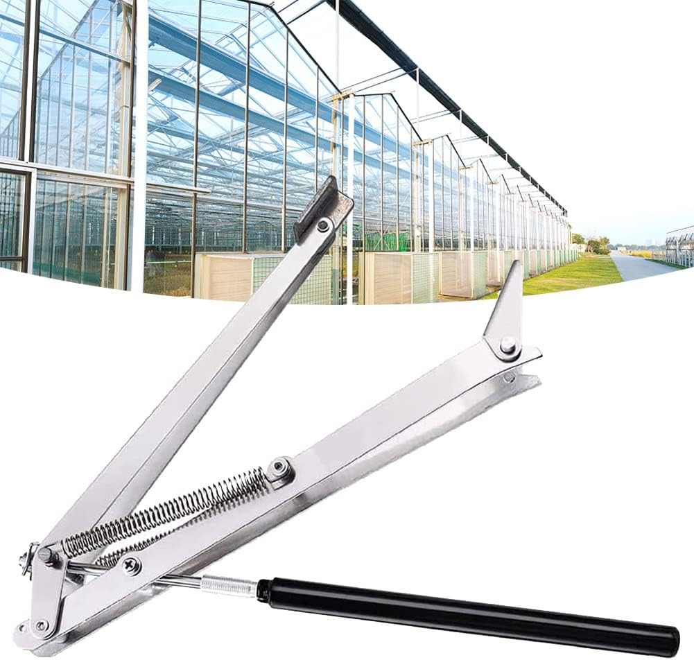Greenhouse Window Openers, Temperature Controlled Automatic Vent Opener, 2 Spring Heavy Duty New Uprated Piston, Up to 15 Kg Load Solar, For Greenhouse Garden Temperature Control ( Color : 2pcs )