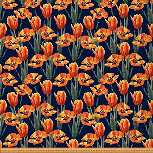 Tissu d'extérieur floral au mètre pour sublimer votre mobilier de jardin