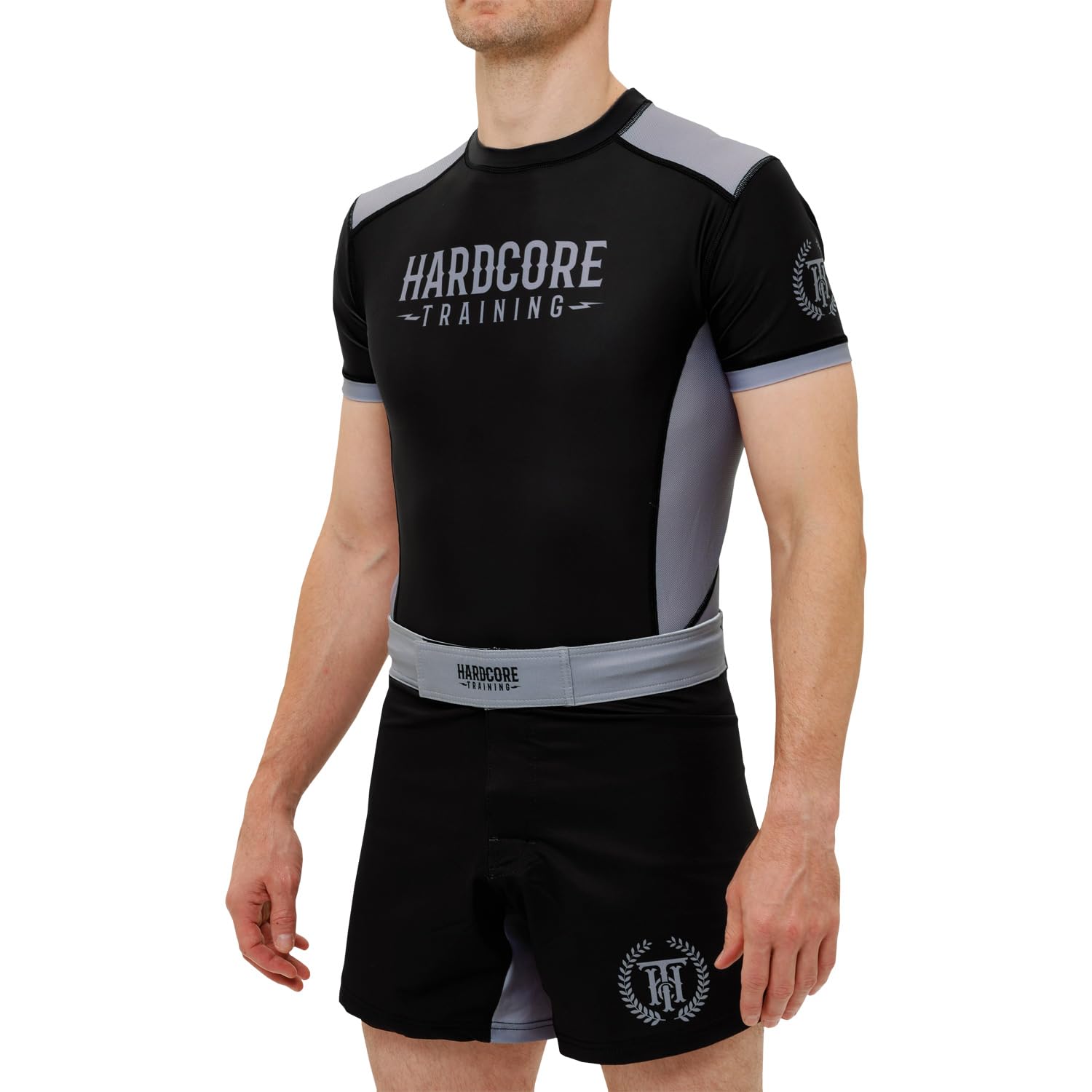 Hardcore Training Shorts de Combat Neocamp pour Hommes MMA Boxe Combat BJJ Grappling Fitness Muay Thai Kickboxing No Gi