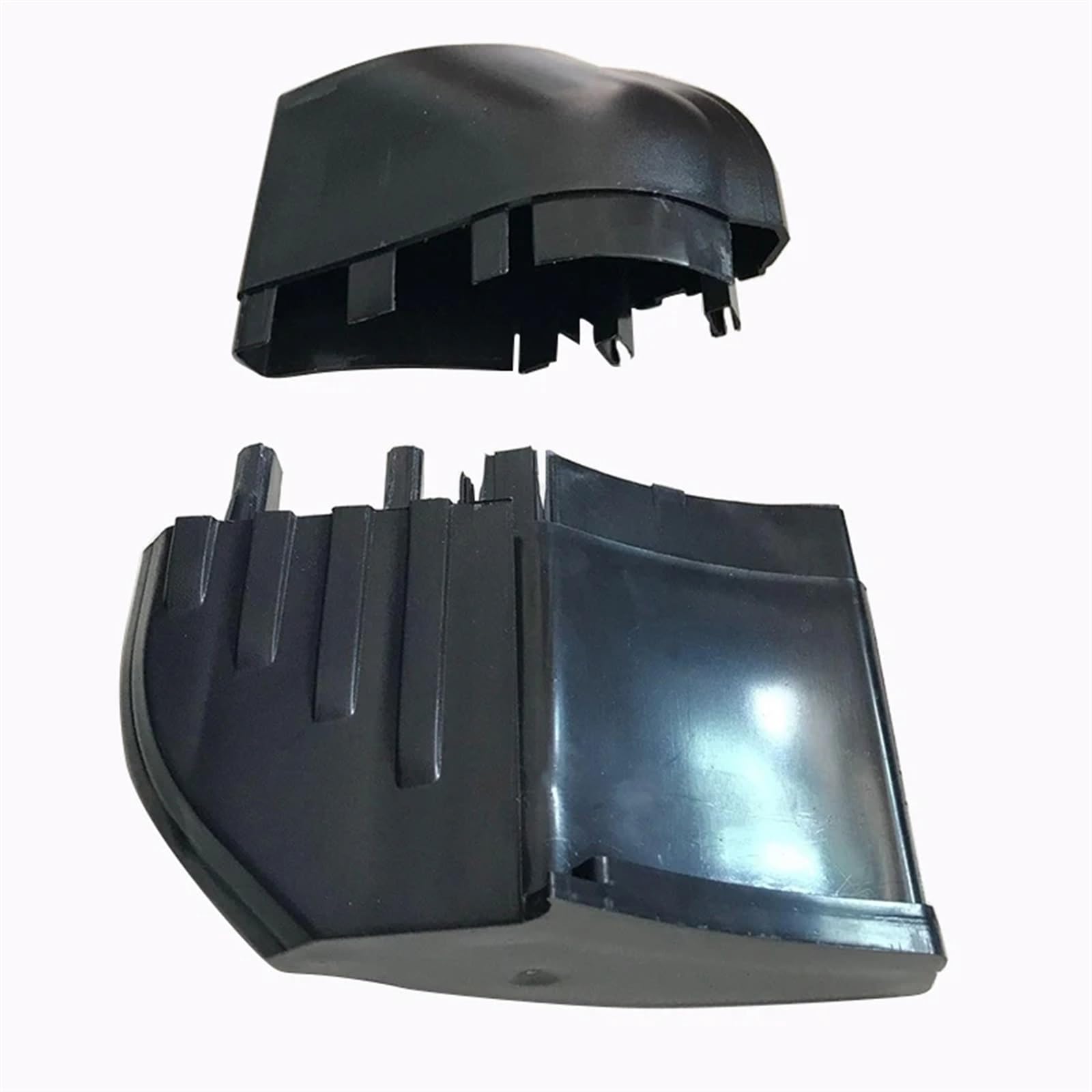 Faldones Laterales Tapa Extremo Estribo Lateral Puerta Coche para VW para Touareg 7L 2002 Estribo Tapa Tapón Superior/Extremo, Piezas Repuesto Falda Lateral Coche(Rear Left)