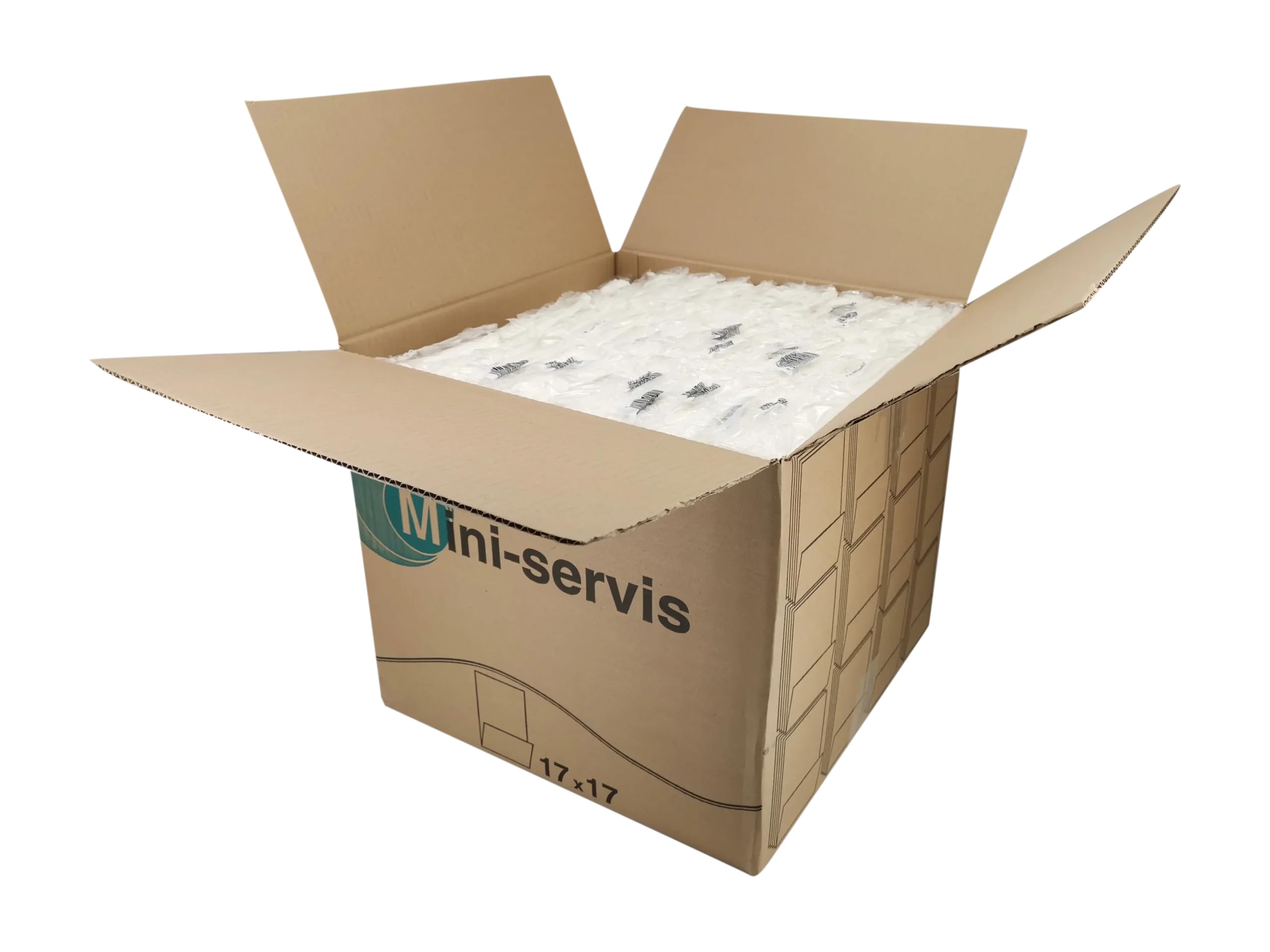 Servilletas Miniservis Resistente y Absorbente, Perfectas para Hostelería y Uso Profesional (17 x 17 cm, 14000 Unidades)