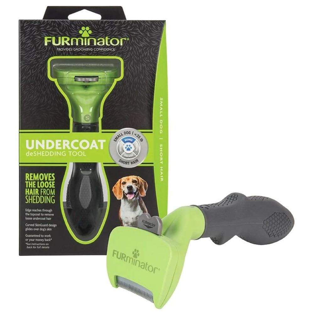 FURminator Small Dog Undercoat deShedding Tool for Short Hair