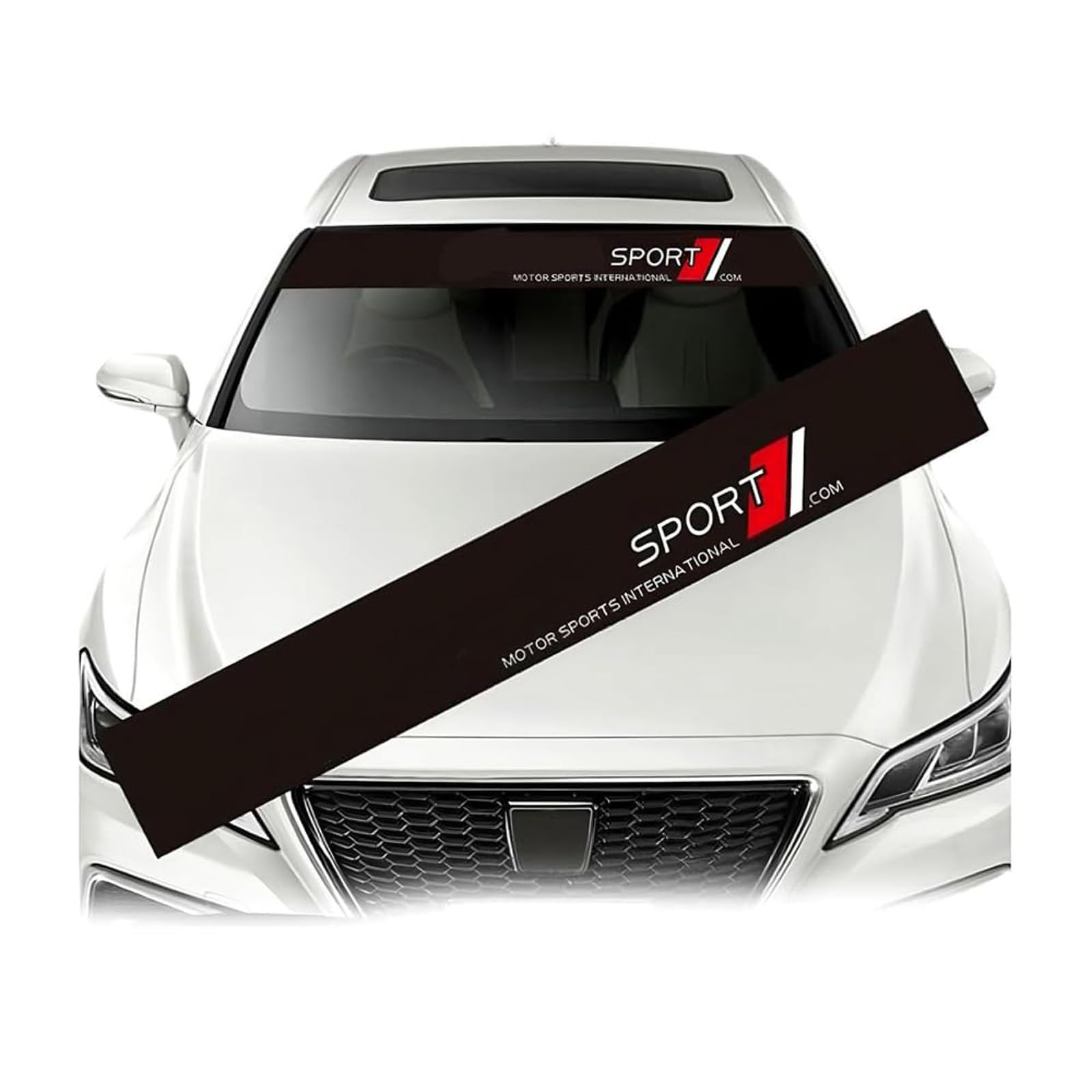 Zqrhhwiny Normal Car Front Windshield Sticker, For Vw Caddy Mk3 Golf Mk5 Uv Blocker Scratch Resistant Selff Sun Protection Window Banner Personalized Decal Sticker