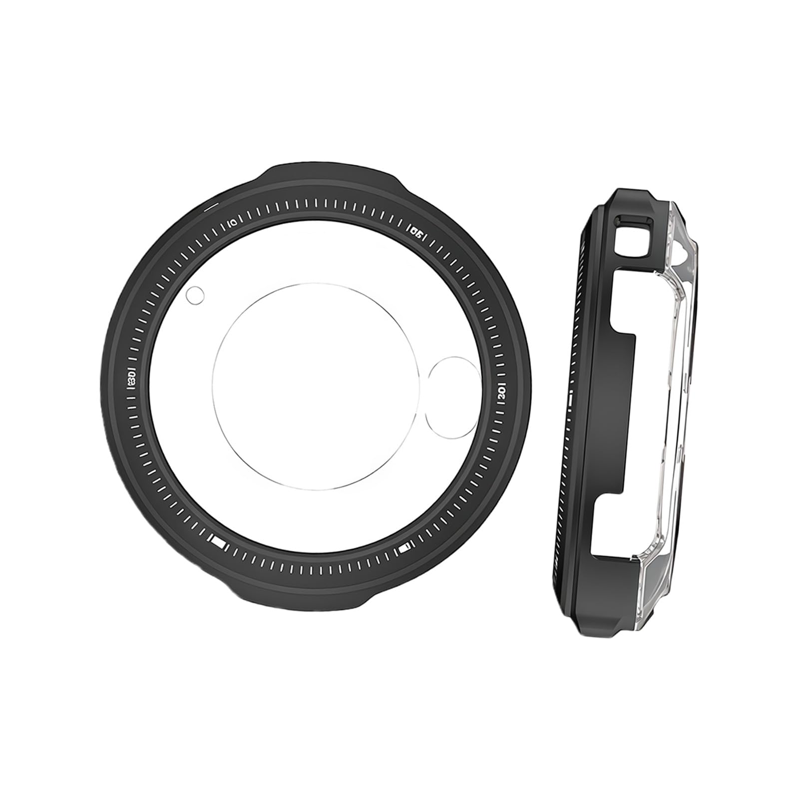Smartwatch Cover Case for Balance 2 47mm Scratchproof Full Coverage Housing Scratchproof Protector Bumper Shell Case