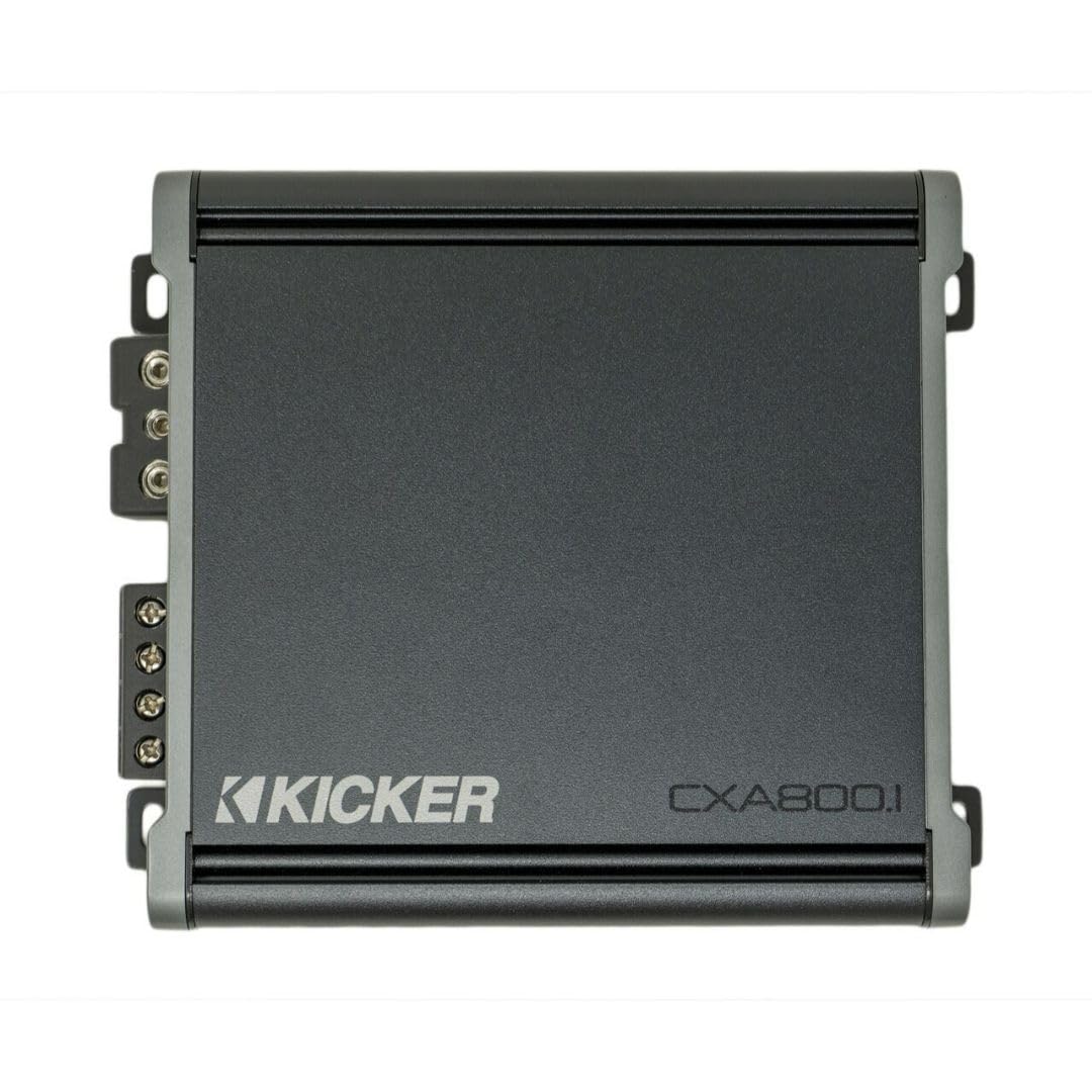 Kicker 46CXA8001 CXA8001-800-Watt Mono Class D Subwoofer Amp