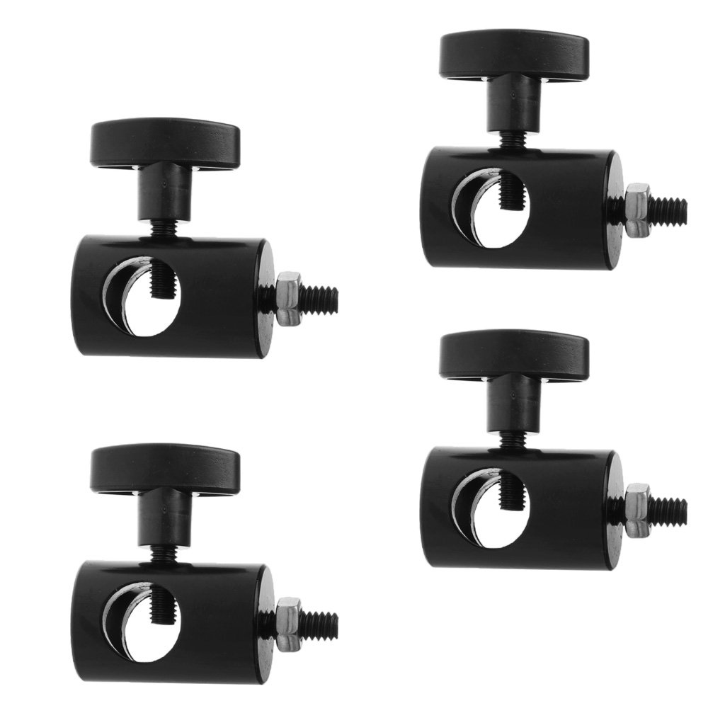 El Adaptador De 4 Paquetes Convierte El Soporte Estándar De 5/8 '' (16 Mm) Hembra A 1/4 '' - 20 Soporte De Soporte Para Soporte De Rosca