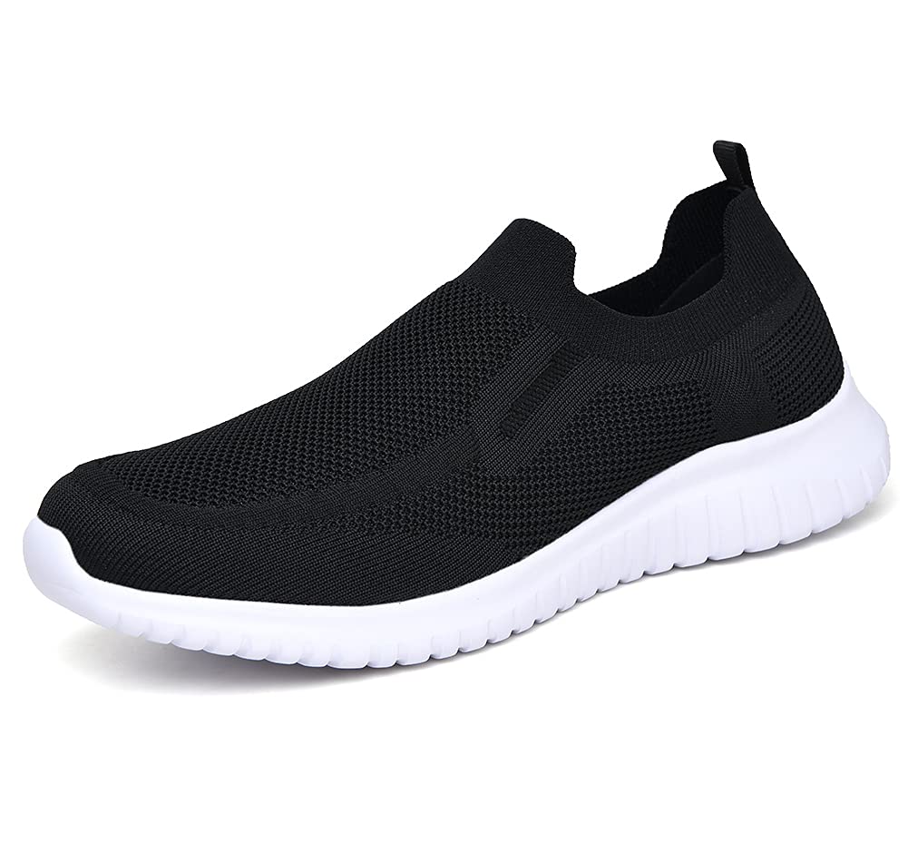 TIOSEBON Herren Slip On Sportschuhe Lässige Tennis Turnschuhe Leicht Laufen Gehen Schuhe