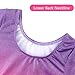 DAXIANG Long Sleeve Gymnastics Leotards for Girls Tumbling Clothes Pink Purple 3-4 Years