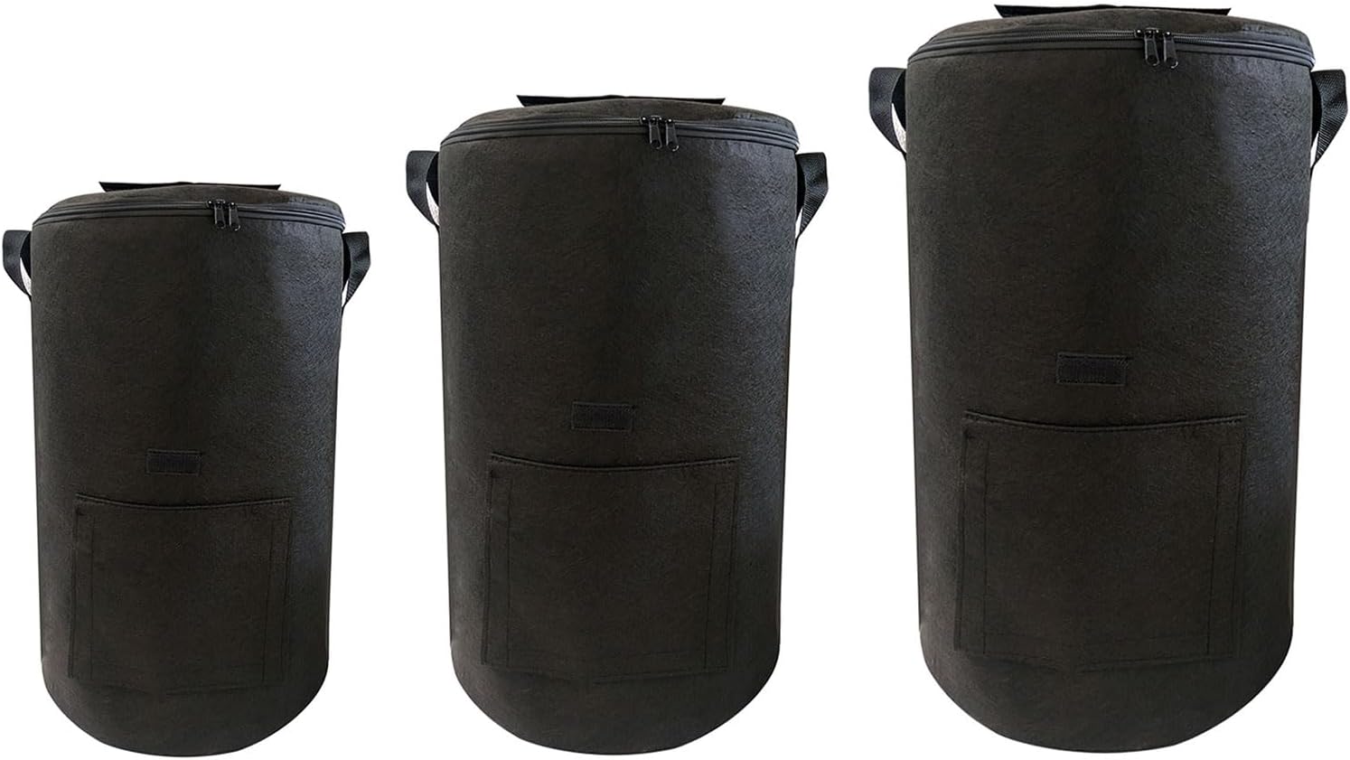 Oversized Compost Holder with Top Entry Closure and Inspection Sections Designed for Easy Use and Compact Storage Large Compost Bag