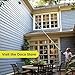 DOCA Telescoping Pole Attachment - Extension Pole for Cleaning, Feather Duster, Window Washing Kit, Paint Roller, Window Squeegee - High Reach Extendable Kit for Indoor & Outdoor - Hinge Tip