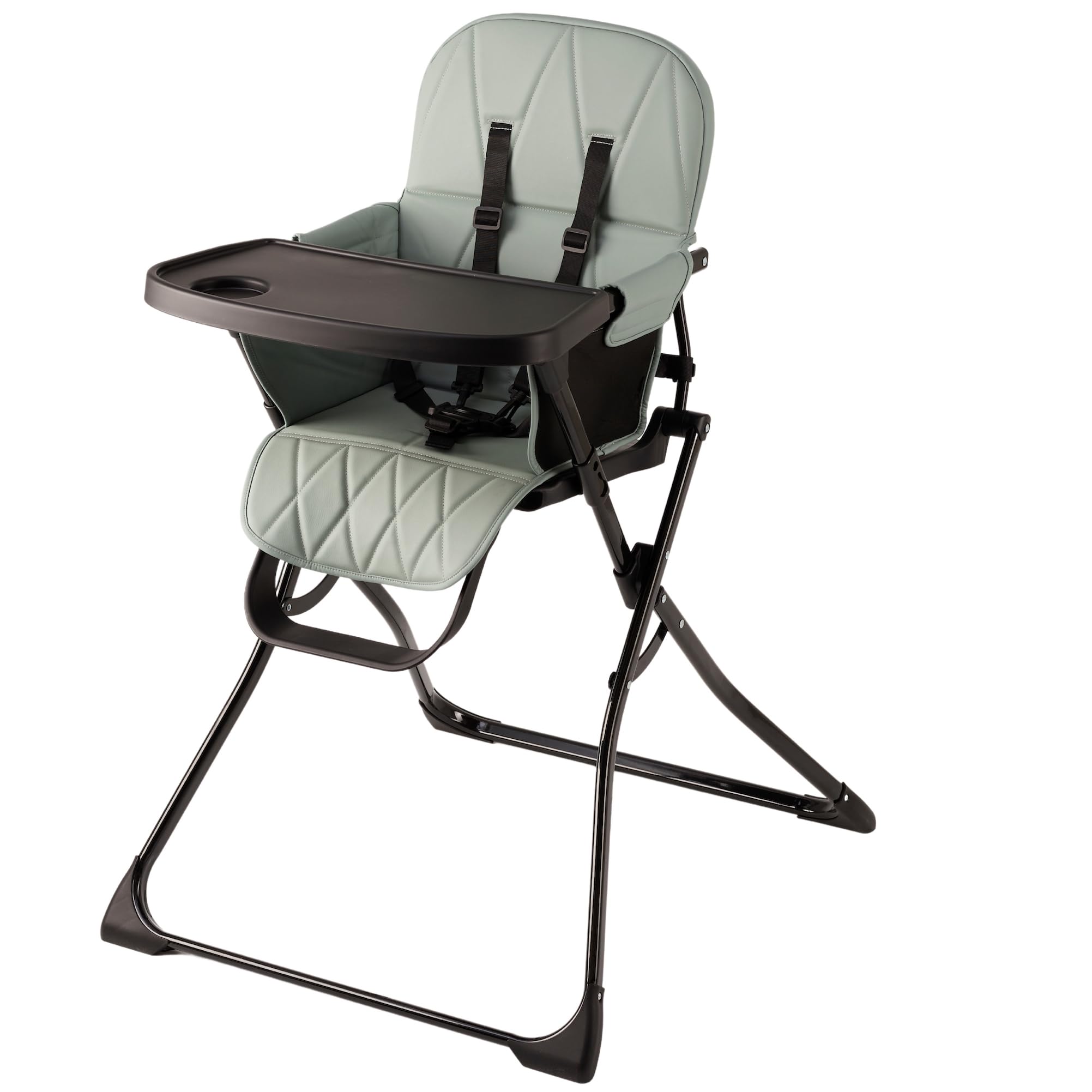 THERMOBABY - Chaise haute pliable HANDY pour Bébé - Pliage Rapide et Facile - Entretien facile - Tablette Amovible