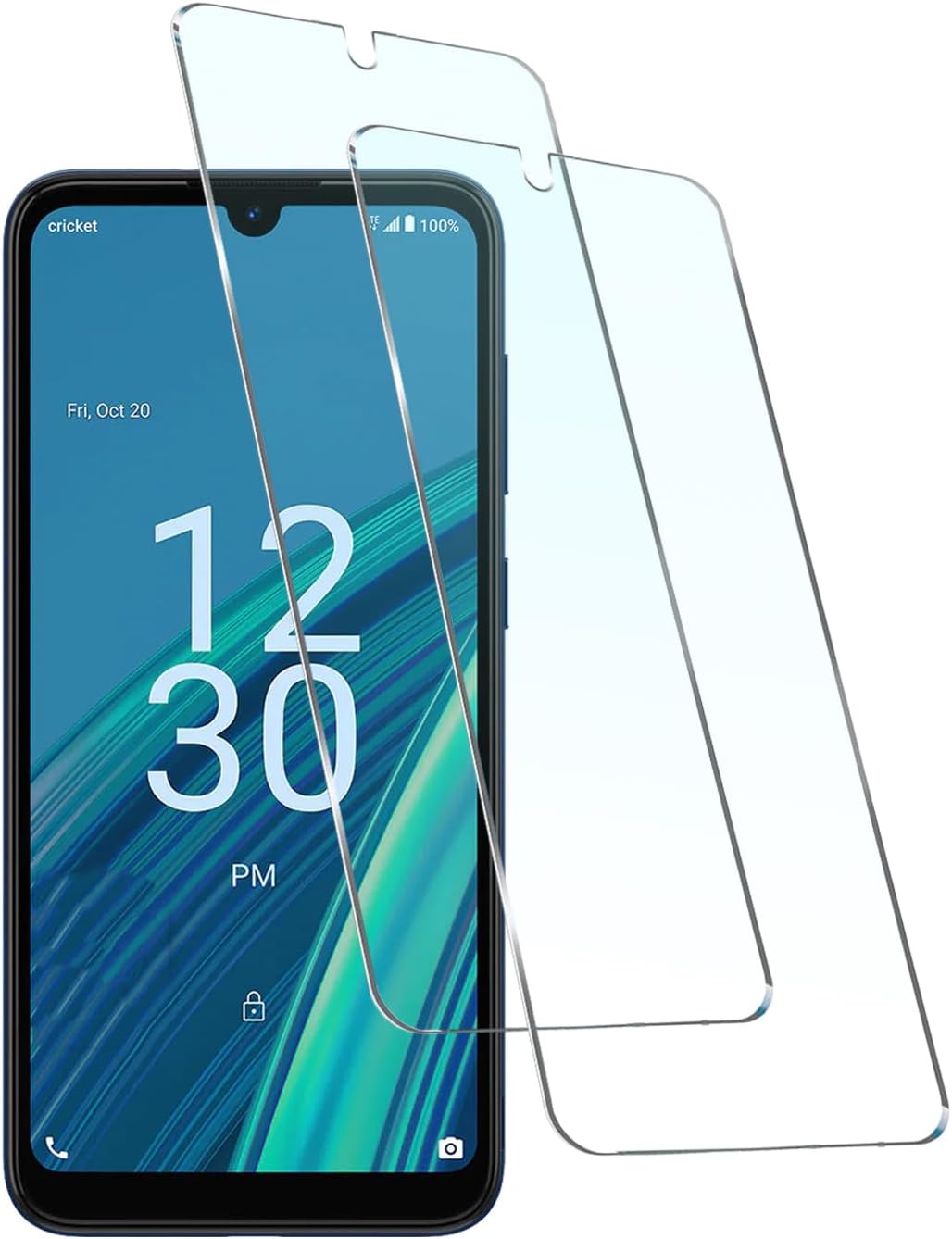 For Sky Elite D65 Tempered Glass Screen Protector [ 2-Pack ], Ultra HD Sky Devices Elite D65 Glass Flim Anti-fingerprint [9H Hardness Anti-Shatter] Anti-Scratch Bubble FREE Case Friendly 2.5D