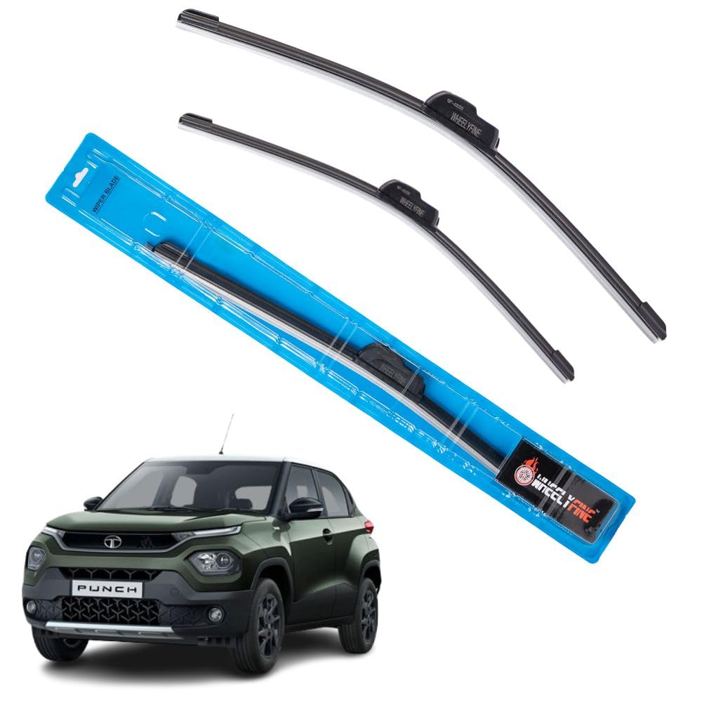 Windshield Car Wiper Blades Frameless Water Repellant Scratch Proof Cleaning Wiper Blades Refills Suitable for Punch 2021 Onwards-image-35