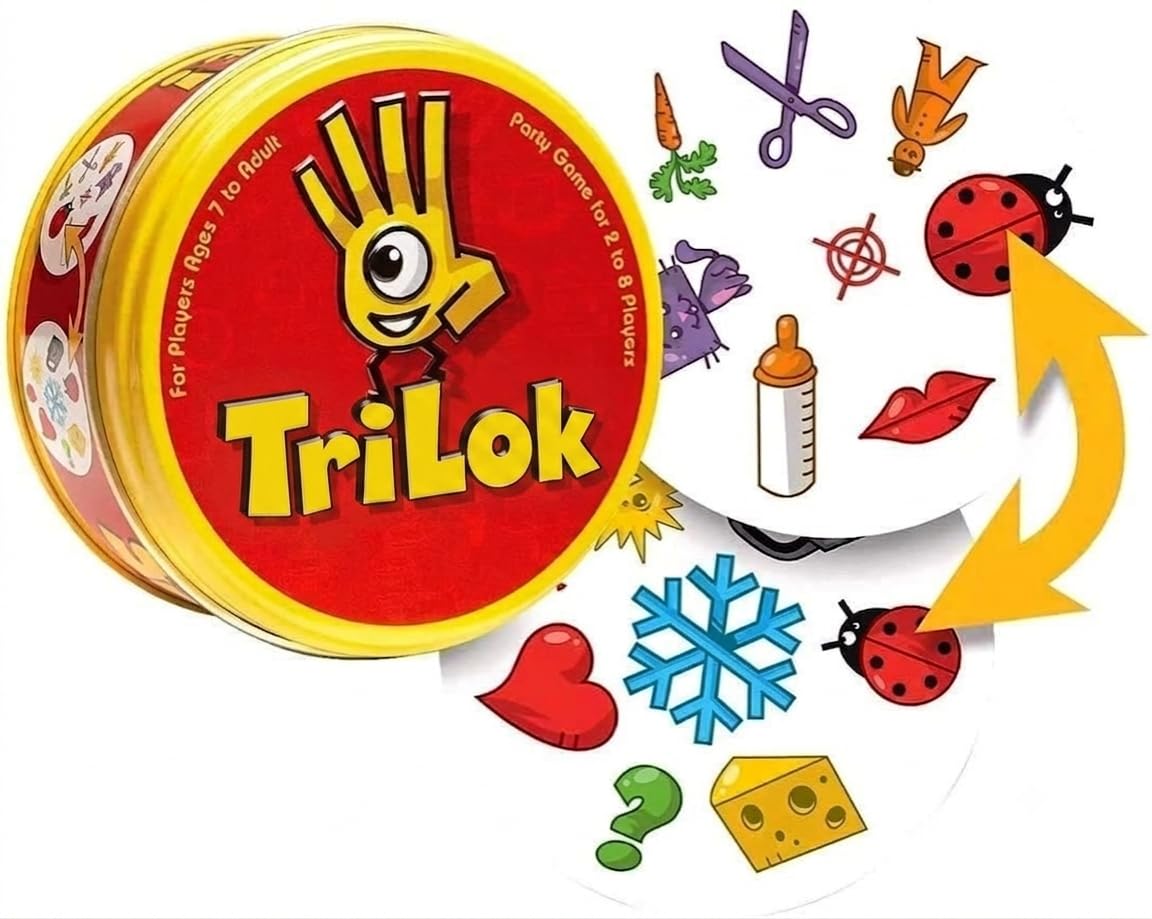 TriLok Find It! First Card Game for Kids Special Edition Red | 5 in 1-image-39