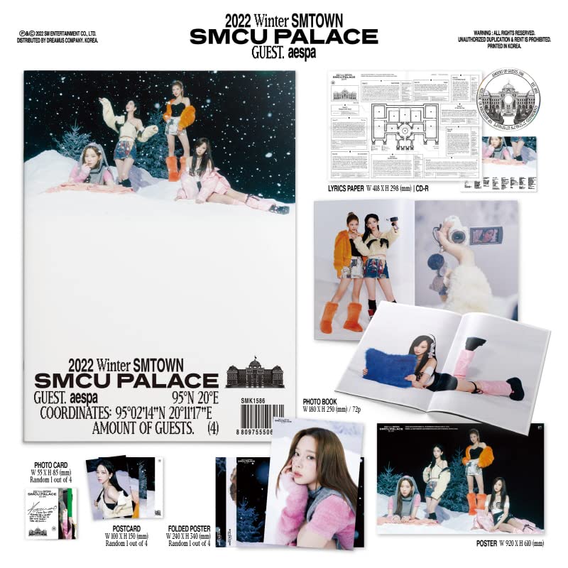 Amazon.co.jp: [WELLPOD限定]aespa -2022 Winter SMTOWN : SMCU PALACE