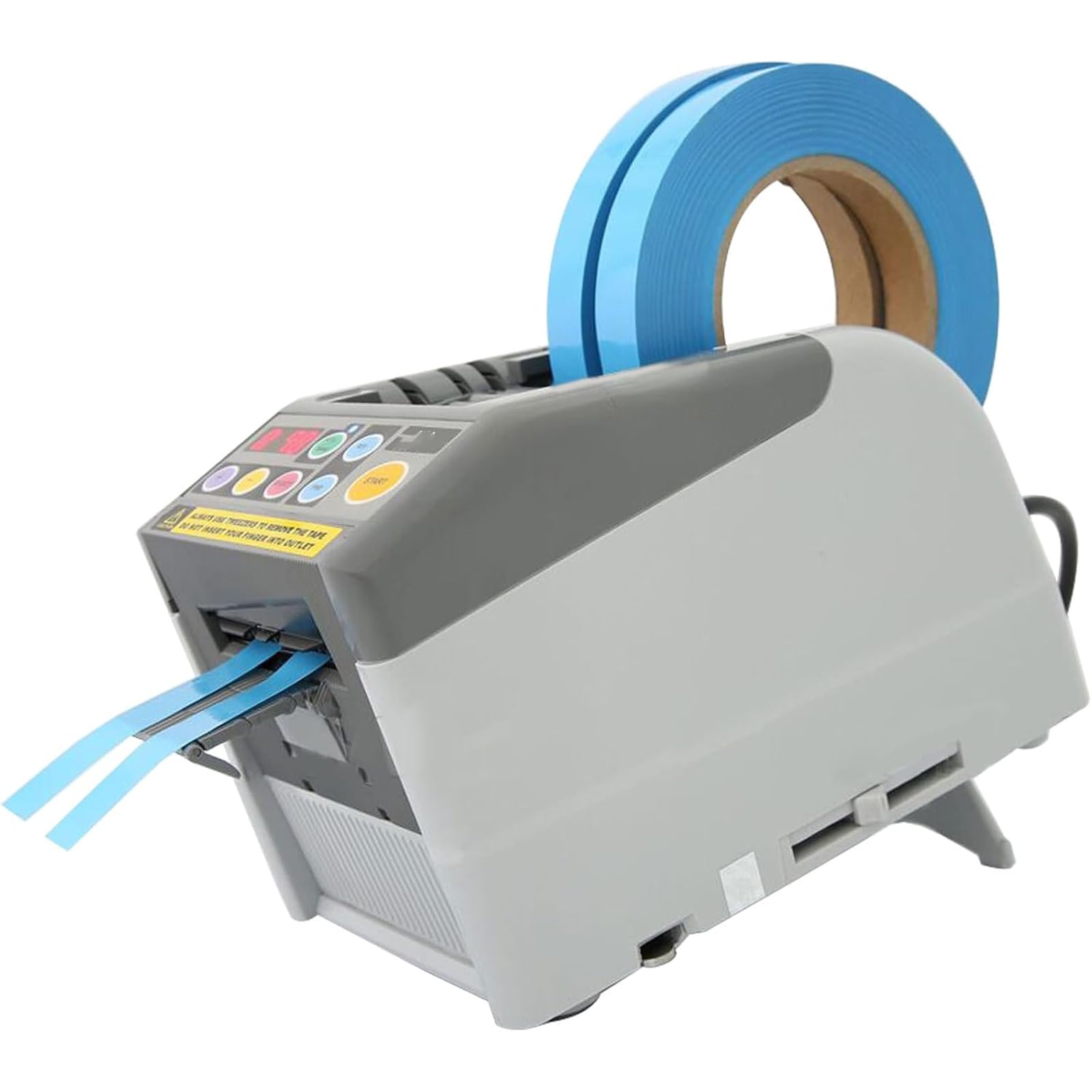 Dispenser Automatico Di Nastro Adesivo, Impostazione Gratuita Di 6 Diversi Tipi Di Nastro, Lunghezze E Funzione Di Memoria Per Il Taglio Circolare.