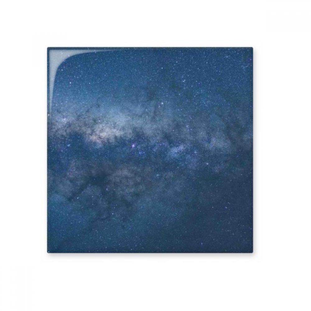 Nuages en céramique Dark Galaxy et carrelage mural bleu pour douche