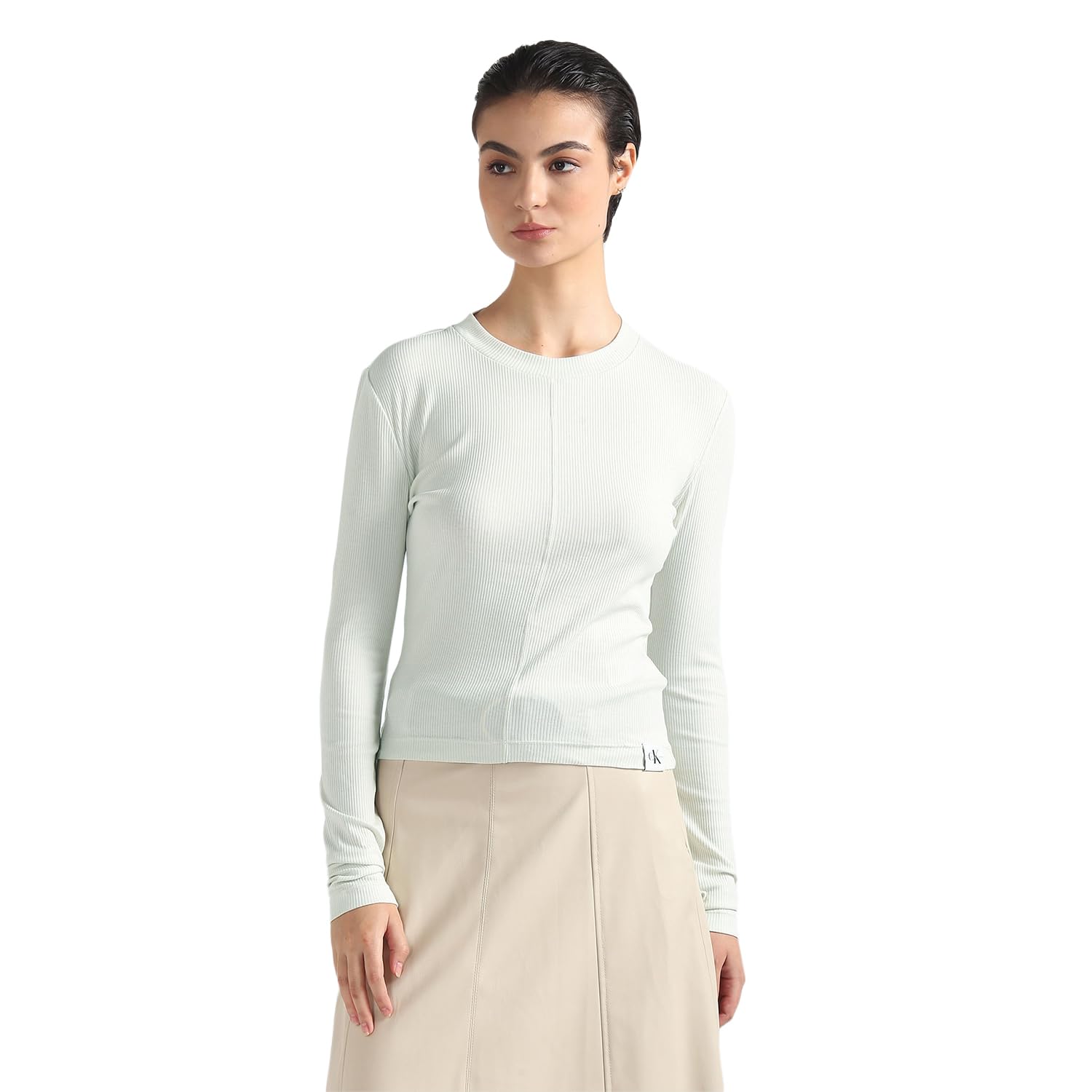 Department2733 Solid Slim Fit T Shirt-image-13
