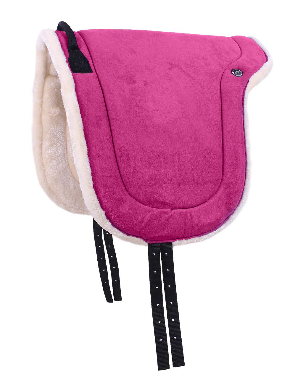 Bareback Pad (sella per monta naturale) (FULL, Fucsia)