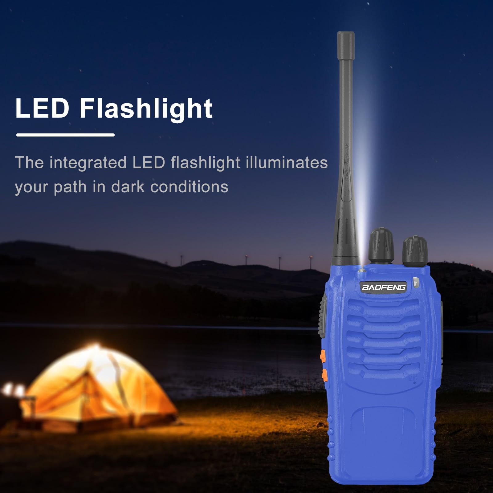 Amazon.com: BAOFENG BF-888S Walkie Talkie Tipo C Carga 16 canales