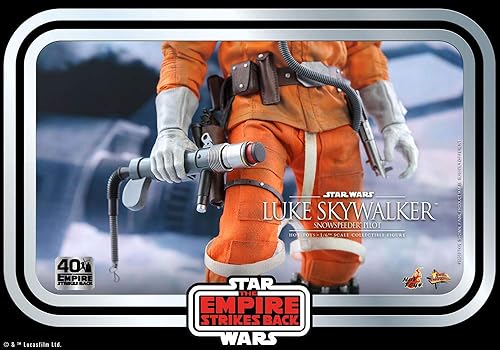 Miniatura 11 de Hot Toys Star Wars 906711 - Figura de acción de 11 pulgadas, escala 1/6 - Luke Skywalker Snowspeeder Pilot