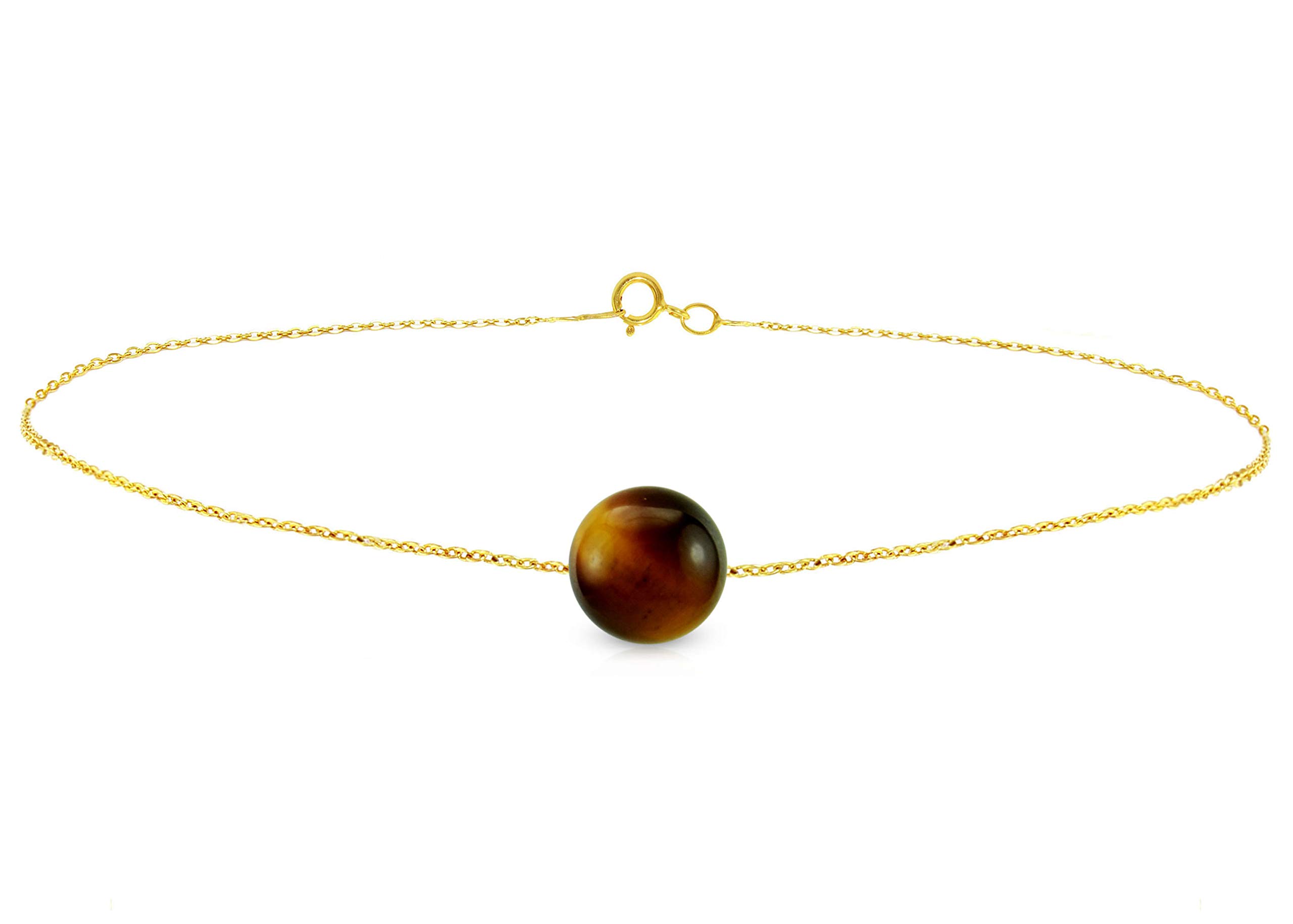 Vera PerlaWomen's 18K Gold Tiger Eye Bracelet