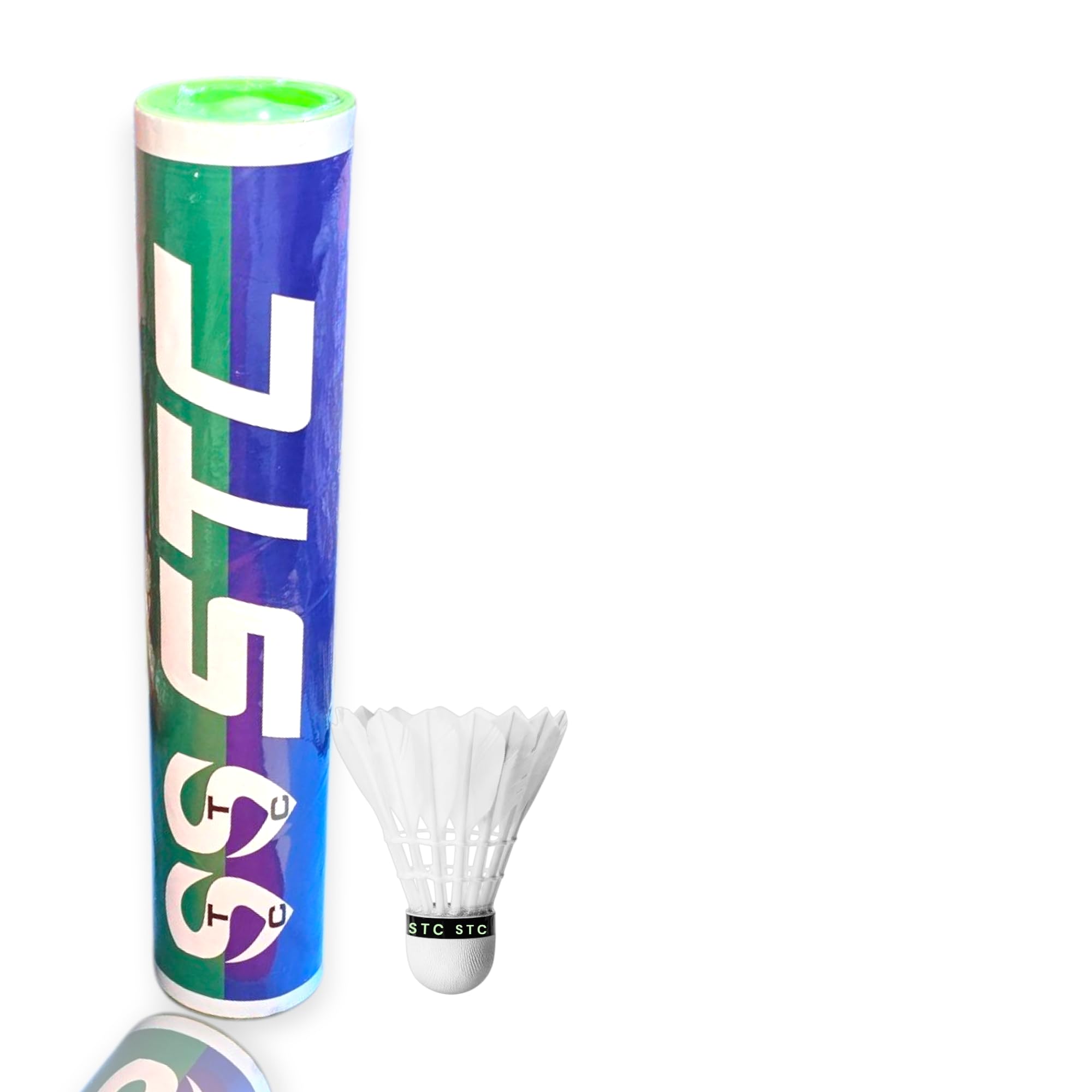 STC Sports Speed-777 Gold Series Feather Shuttlecock, Pack of 10 (White)-image-37